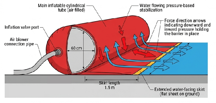 Inflatable Flood Barrier-3